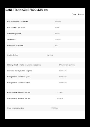 Escavatori cingolati Caterpillar 315
