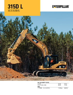 Escavatori cingolati Caterpillar 315D L
