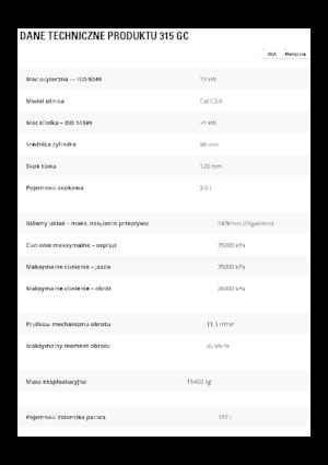 Escavatori cingolati Caterpillar 315 GC