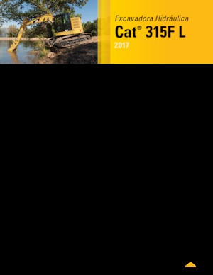 Escavatori cingolati Caterpillar 315F L