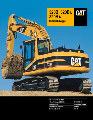 Escavatori cingolati Caterpillar 320 B L