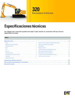 Escavatori cingolati Caterpillar 320