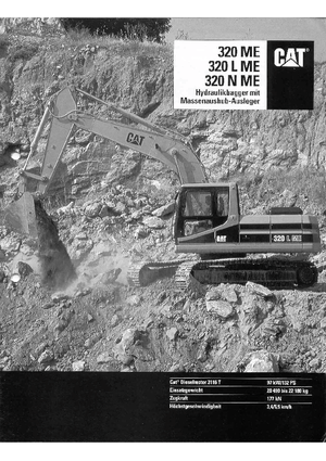 Escavatori cingolati Caterpillar 320 L