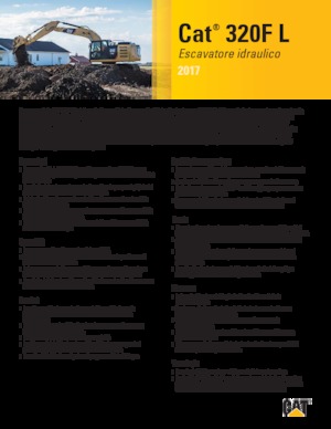 Escavatori cingolati Caterpillar 320E L