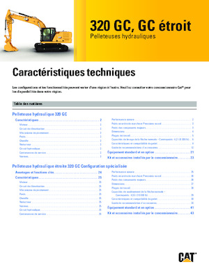 Escavatori cingolati Caterpillar 320GC