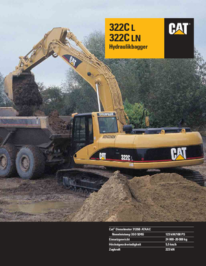 Escavatori cingolati Caterpillar 322 CLN