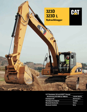 Escavatori cingolati Caterpillar 323D L