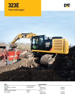 Escavatori cingolati Caterpillar 323E L