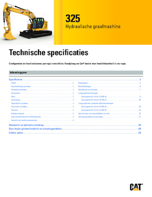 Escavatori cingolati Caterpillar 325