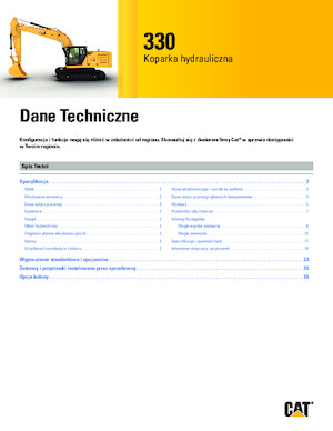 Escavatori cingolati Caterpillar 330