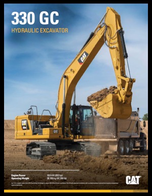Escavatori cingolati Caterpillar 330 GC