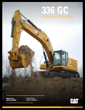 Escavatori cingolati Caterpillar 336 GC