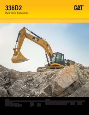Escavatori cingolati Caterpillar 336D2