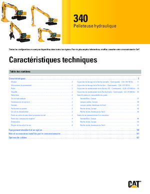 Escavatori cingolati Caterpillar 340