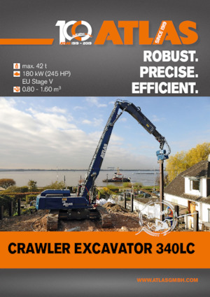 Escavatori cingolati Atlas 340 LC