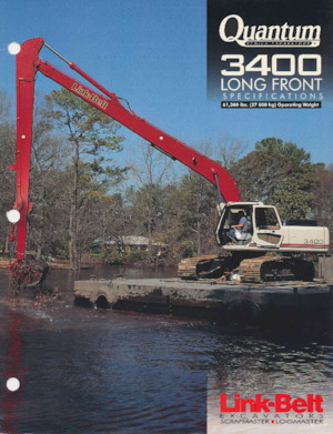 Escavatori cingolati Link-Belt 3400 Long Front