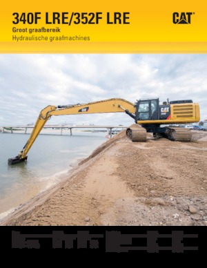 Escavatori cingolati Caterpillar 352F LRE