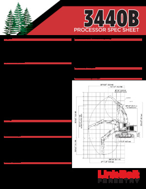 Escavatori cingolati Link-Belt 3440B PH