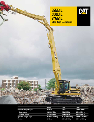 Escavatori cingolati Caterpillar 325 B LN