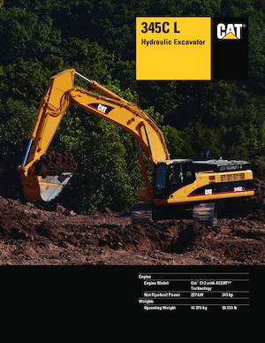 Escavatori cingolati Caterpillar 345C