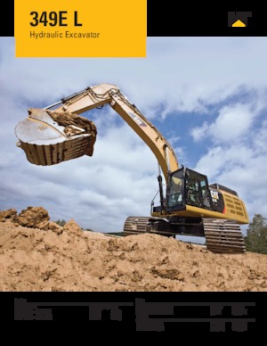 Escavatori cingolati Caterpillar 349E