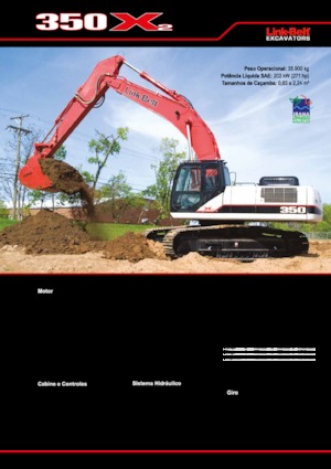 Escavatori cingolati Link-Belt 350 X2