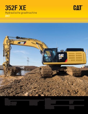 Escavatori cingolati Caterpillar 352F XE