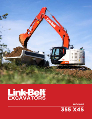 Escavatori cingolati Link-Belt 355 X4S
