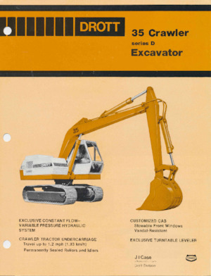 Escavatori cingolati Drott 35D