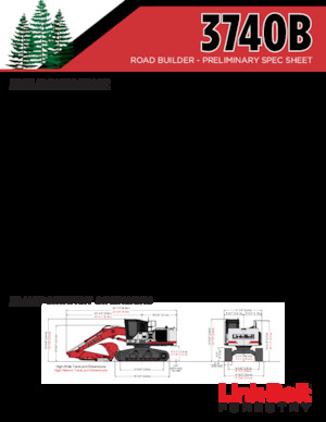 Escavatori cingolati Link-Belt 3740B RB