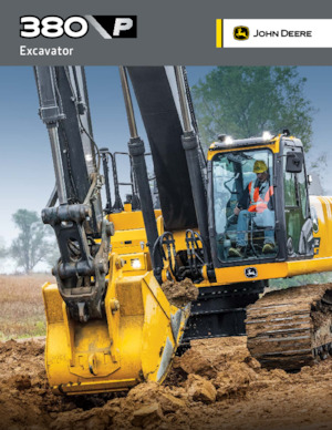 Escavatori cingolati John Deere Construction 380 P