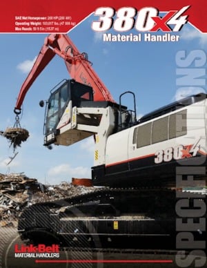 Escavatori cingolati Link-Belt 380 X4 MH