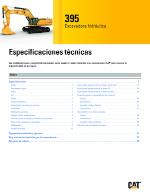 Escavatori cingolati Caterpillar 395