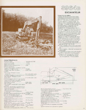 Escavatori cingolati International Harvester 3964B