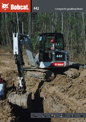 Escavatori cingolati Bobcat 442