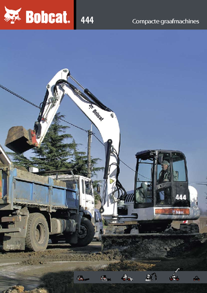 Escavatori cingolati Bobcat 444