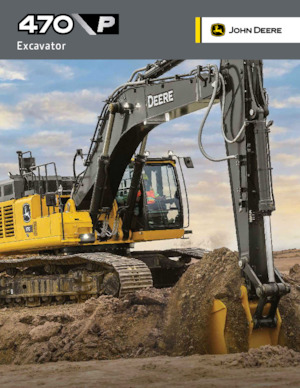 Escavatori cingolati John Deere Construction 470 P