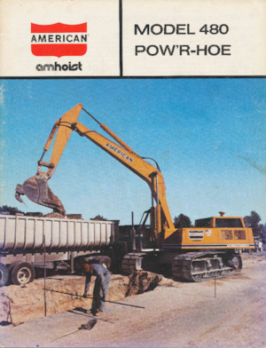 Escavatori cingolati American Hoist & Derrick 480