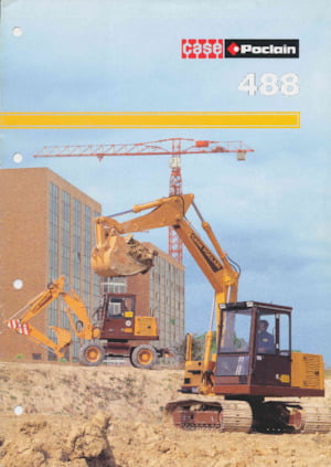 Escavatori cingolati Case Poclain 488 CL