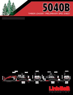 Escavatori cingolati Link-Belt 5040B TL