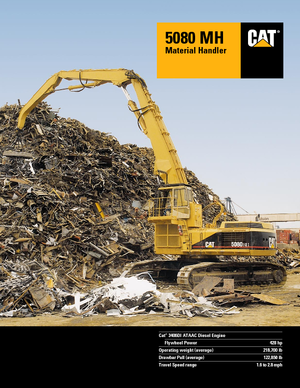 Escavatori cingolati Caterpillar 5080