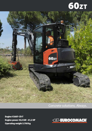 Miniescavatori Eurocomach 60 ZT