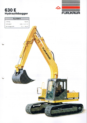 Escavatori cingolati Furukawa 630 E-LC