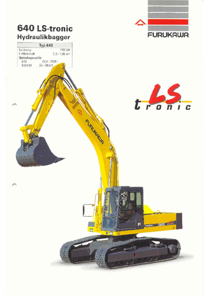 Escavatori cingolati Furukawa 640 LS-tronic