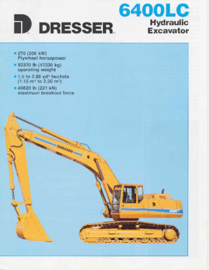 Escavatori cingolati Dresser 6400LC