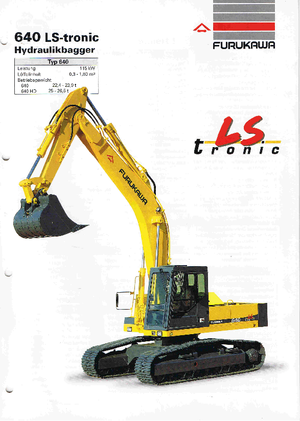Escavatori cingolati Furukawa 645 HD LS-tronic