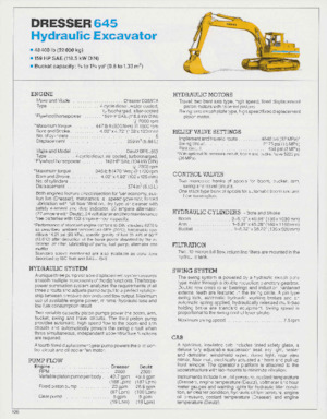 Escavatori cingolati Dresser 645LC