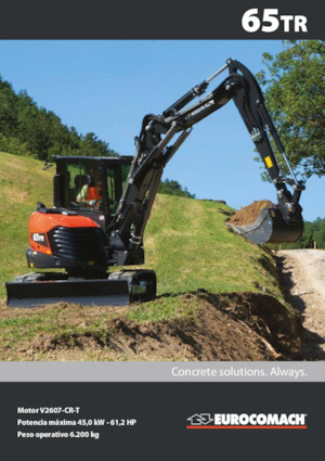 Escavatori cingolati Eurocomach 65 TR