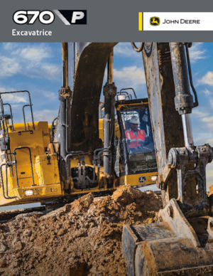 Escavatori cingolati John Deere Construction 670 P