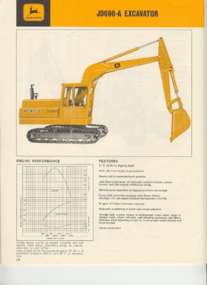 Escavatori cingolati John Deere Construction 690A